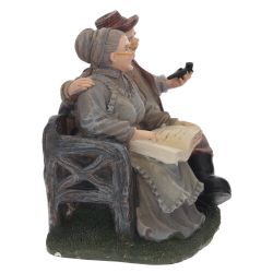 GAEM Фигурка декоративная "Бабушка с дедушкой", L16 W12 H17 см, 2в.