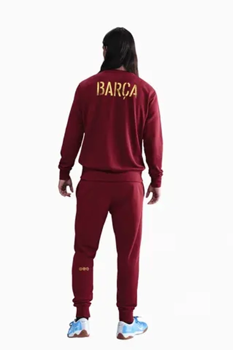 Кофта Nike FC Barcelona 25/26 Club - бордовый