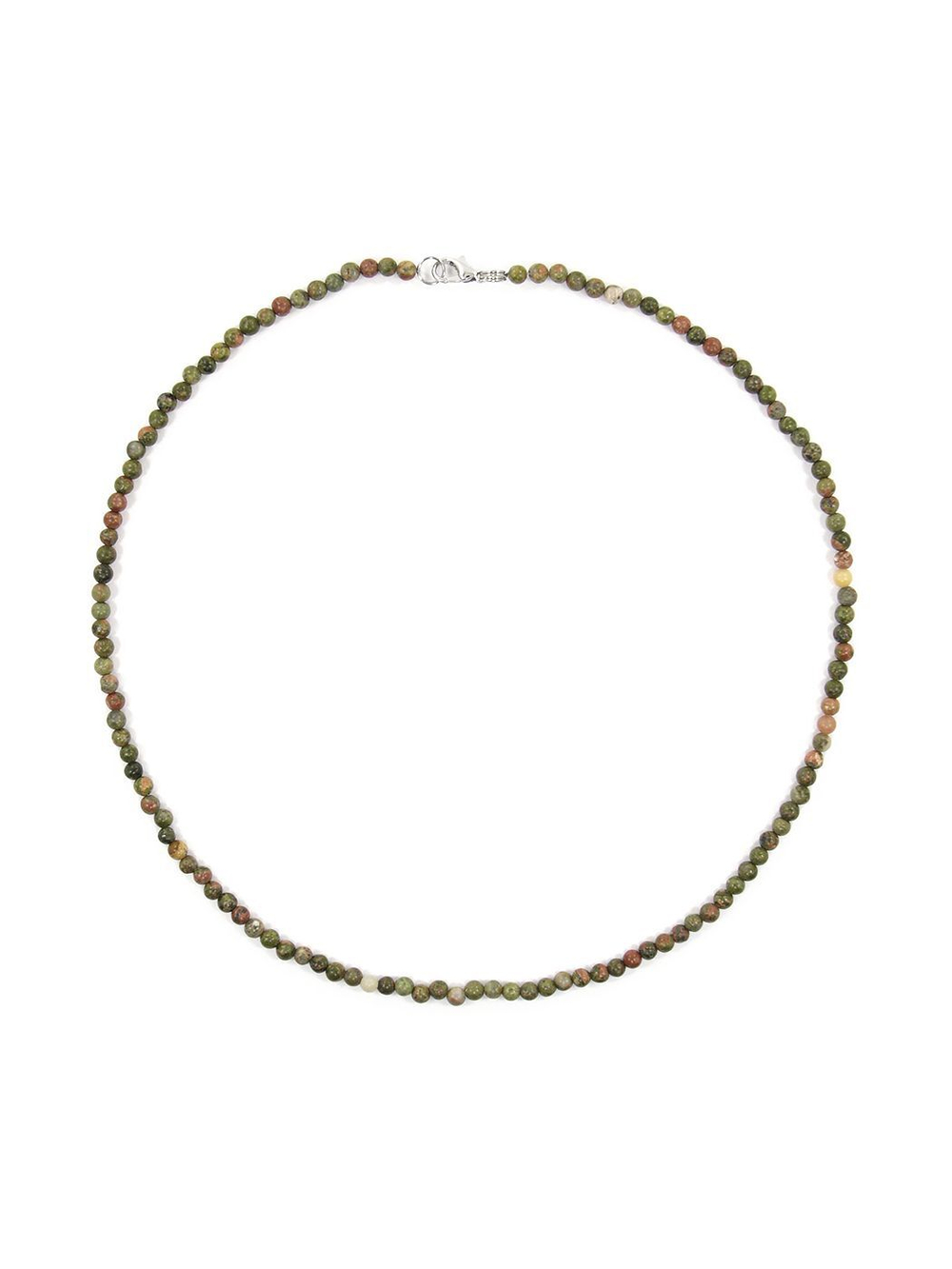 Бусы из унакита yabu993-zel4