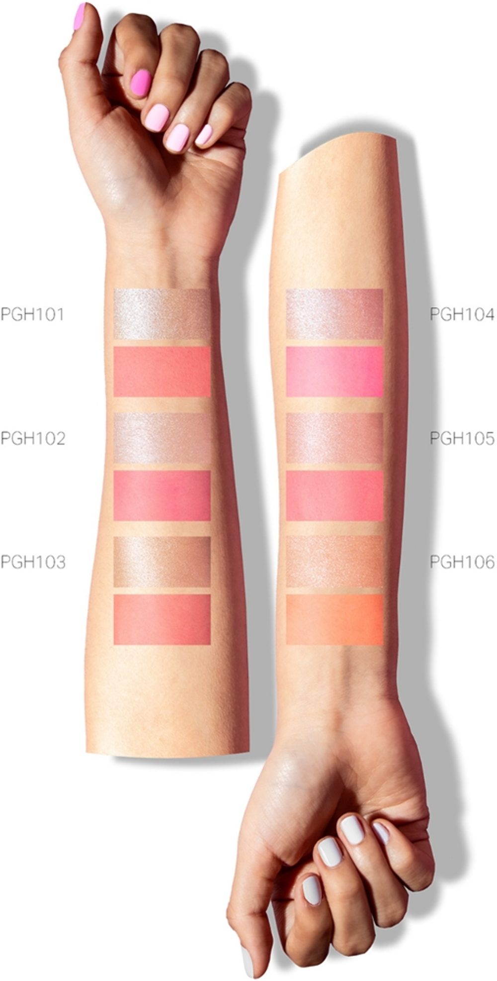 J.Cat Beauty 2 In 1 Piece Of Cake - Румяна с хайлайтером для скул оттенок 103 McFlirty, 12 g