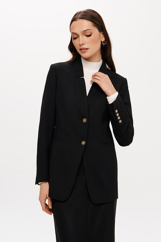 1954 Жакет женский (черный)