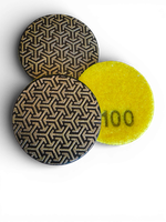 Алмазный круг для сухой и мокрой шлифовки (АГШК) Ø50мм, P100