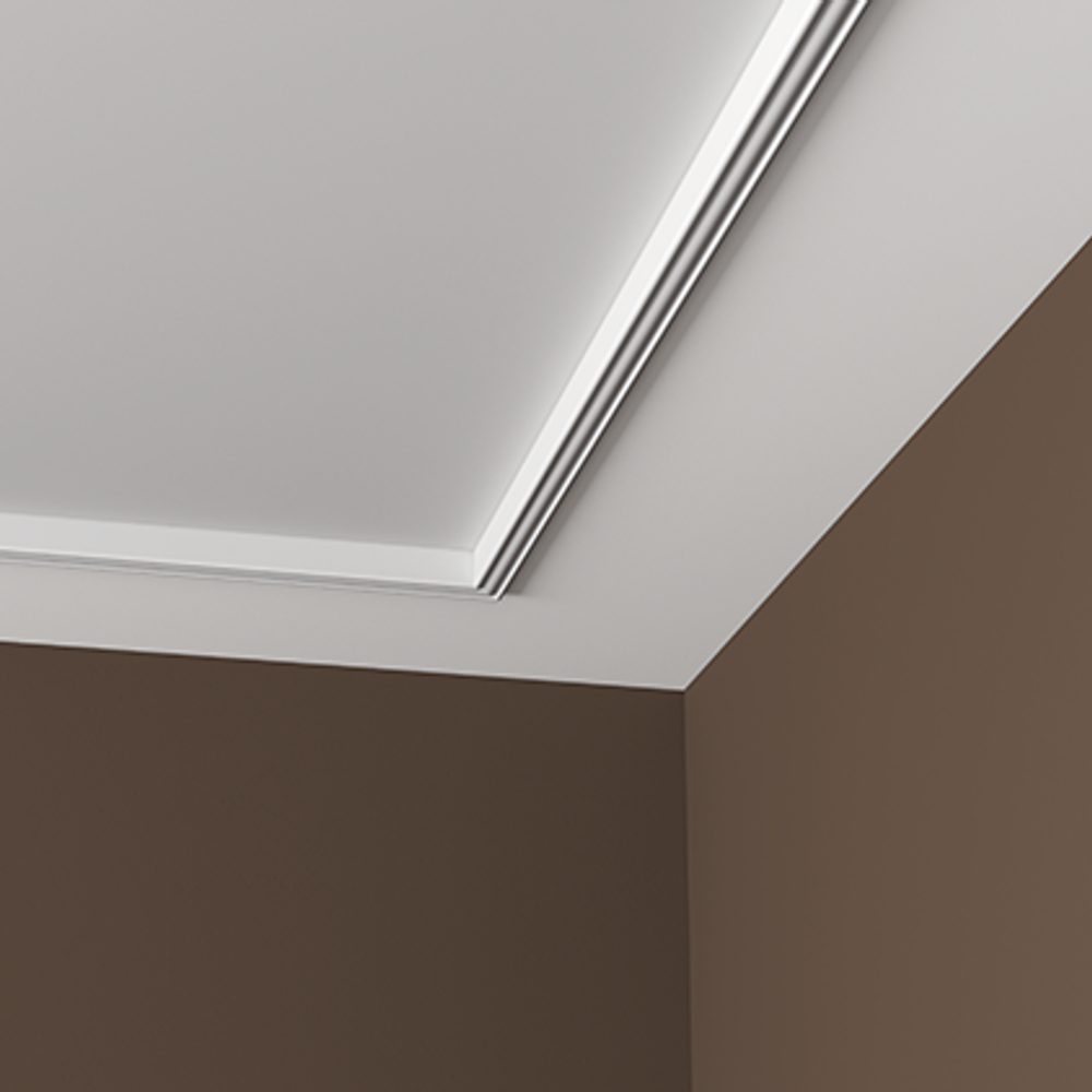 Карниз пенополиуретан, 2000x25x27 мм