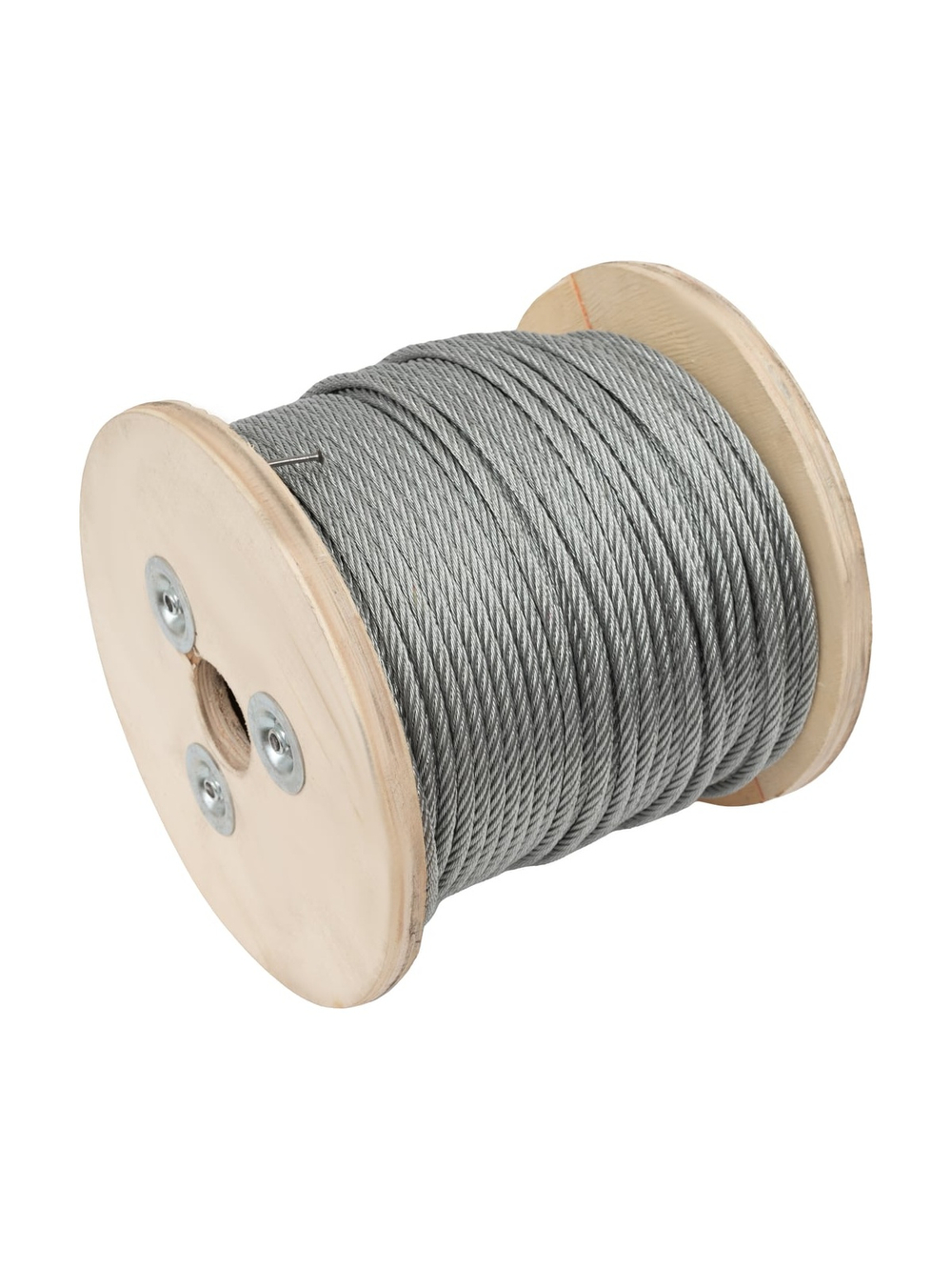 Стальной трос Gigant DIN 3055 6мм оцинкованный 100м GSC-001