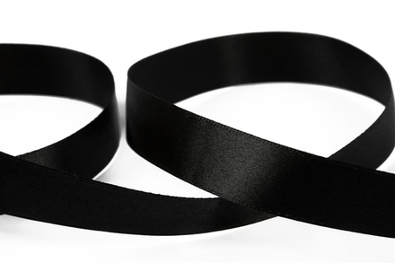Лента атласная 20 мм "BLITZ" №113 черный