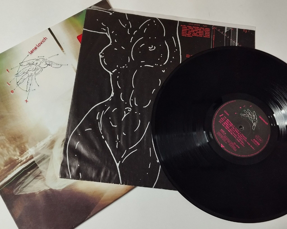 Винтажная виниловая пластинка LP Lene Lovich Flex (Germany 1980)