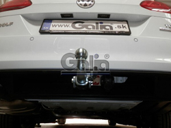 Фаркоп оцинкованный Galia V073A для Volkswagen Golf VII универсал 2WD/4WD 2013-(паспорт и сертификат в комплекте)(без электрики)