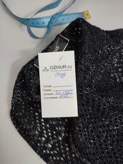 Шарф-снуд Crash On с люрексом