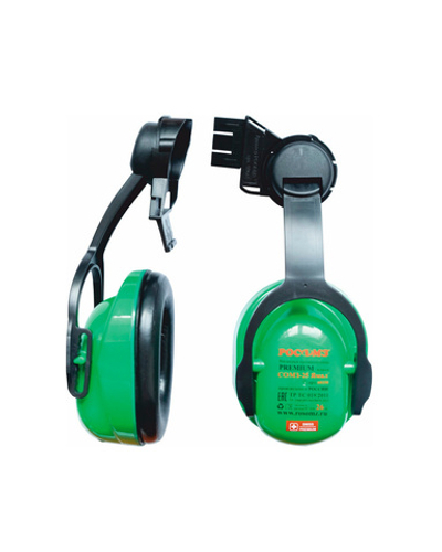 Наушники с креплением на каску Защита до 106дБ (SNR=25дБ)