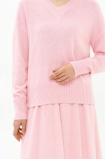 23432 Пуловер женский (розовый)
