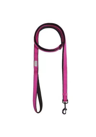 60202 Поводок  c регулируемой длиной и мягкой подкладкой RUKKA PETS SOLID  LEASH, цвет розовый (630)