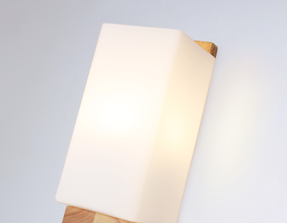 TR83122 LW/FR светлое дерево/белый матовый E27 max 40W 250*125*100