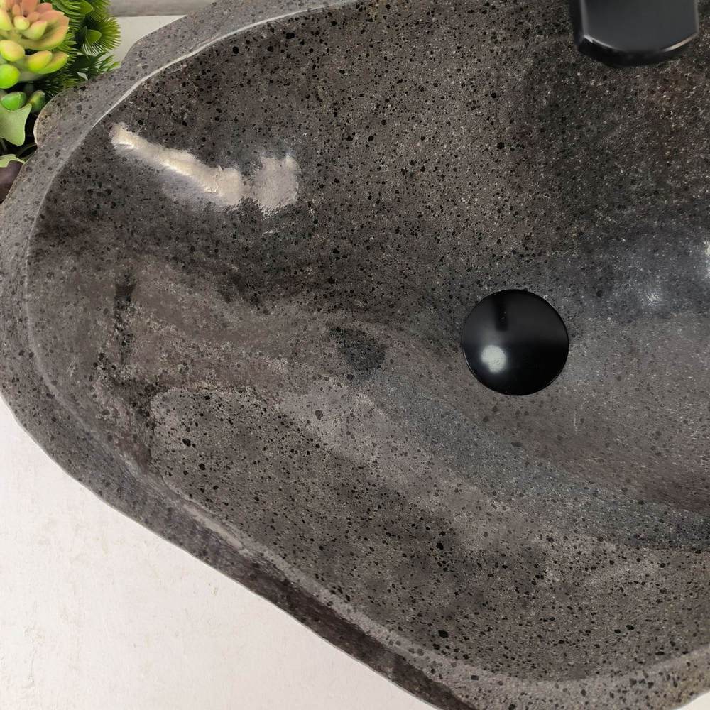 Раковина из речного камня RS-65076 56*37*15 0857