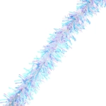 Мишура 2м 15см «Голограмма волна», Перламутр