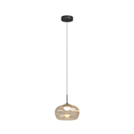 Подвесной светодиодный светильник Denkirs Floa DK6742-BK+AM