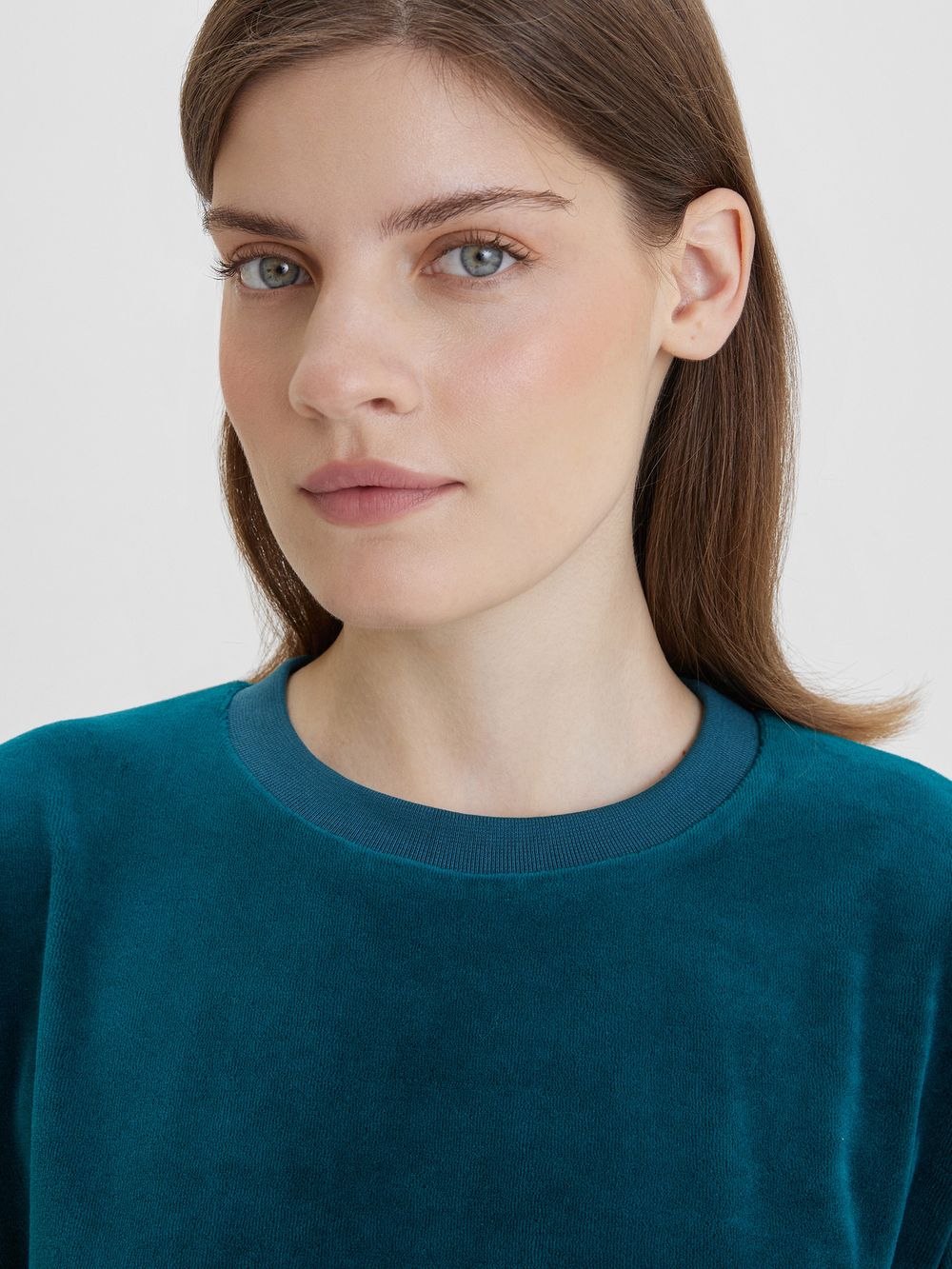 Свитшот "Бабочка"  изумруд