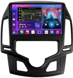 Магнитола для Hyundai i30 1 2007-2012 (климат) - FarCar BM043M-2K монитор 9.5" 2K QLED на Android 14, TS10, 4+32Гб, CarPlay, 4G SIM-слот