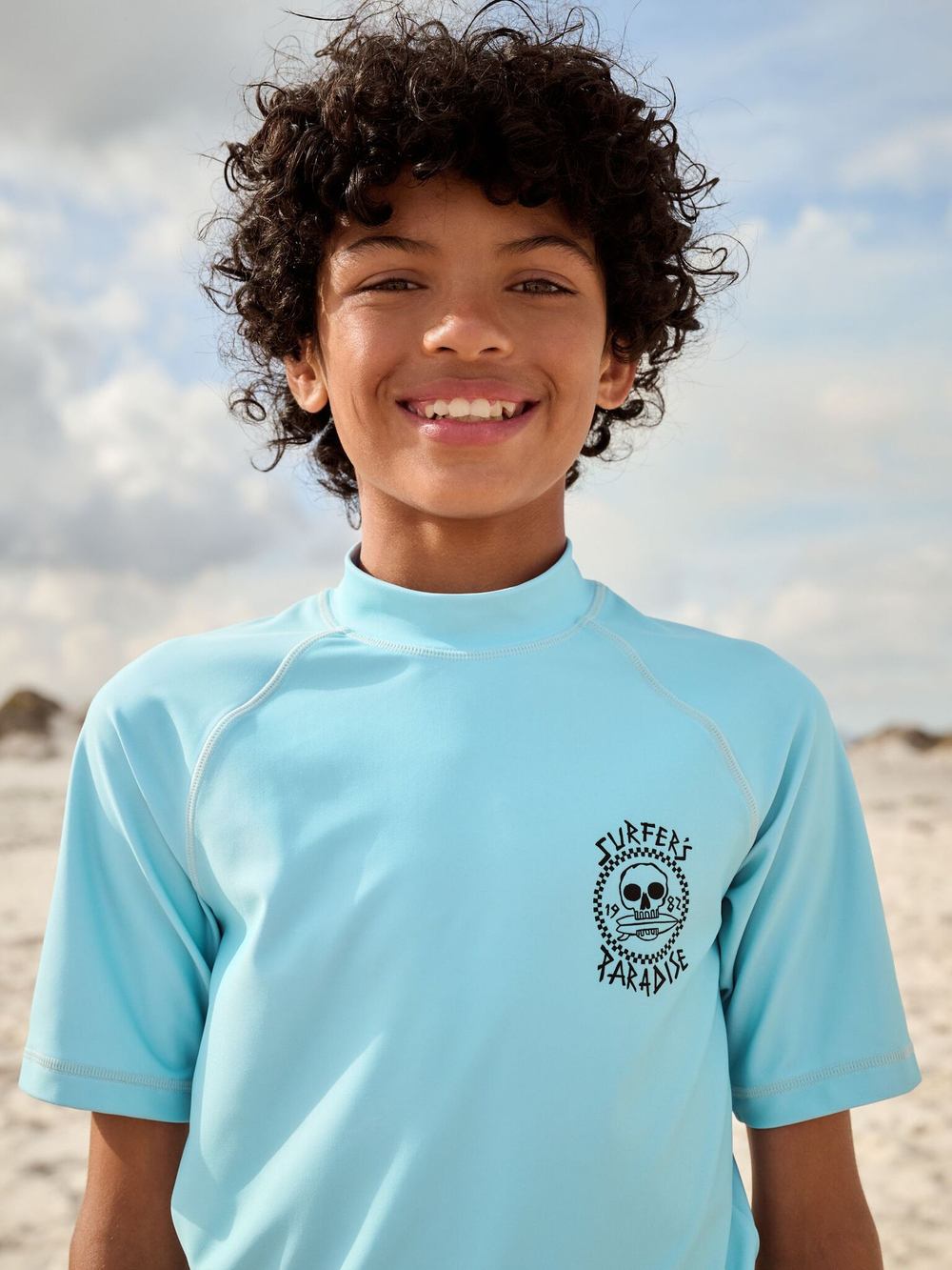 Рашгард для мальчика Next E89-784, Голубой