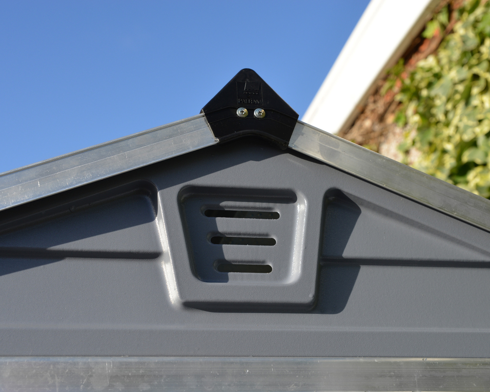 Сарай из поликарбоната Palram SkyLight 4x6 grey