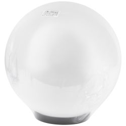 Садово-парковый светильник ЭРА НТУ 01-100-301 шар опаловый на опору / кронштейн IP44 Е27 max100Вт d300mm | Садово-парковые светильники