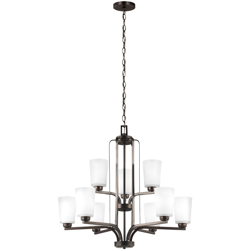 Люстра Visual Comfort Franport Nine Light Chandelier