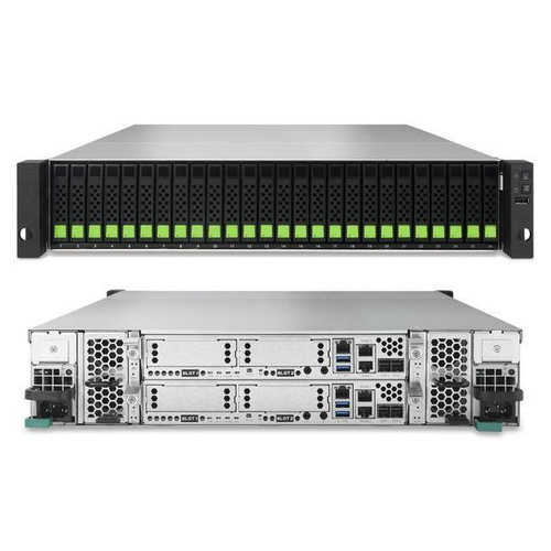 Двухконтроллерный флеш-массив СХД QSAN XCubeFAS XF2026D 26SFF SSD, 26xSSD NVMe U.2, 2x10/25 GbE, 2U (90-F2026D00-EU)