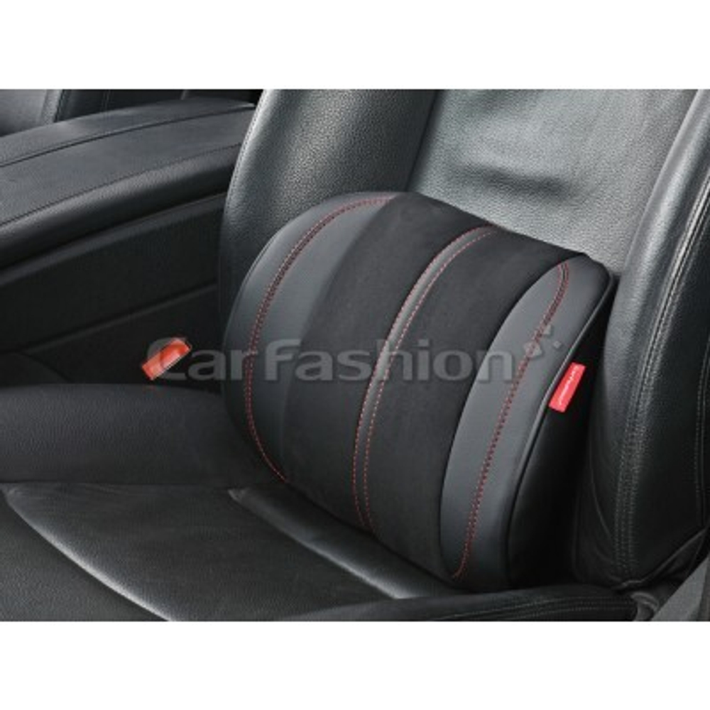 Поддержка поясничная "CarFashion" - «FLEX M» - 41563 - серый/черный/серый
