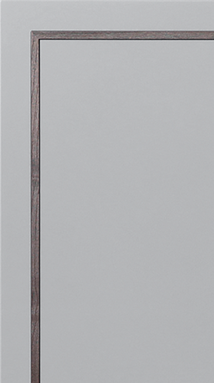 Фасад МДФ в плёнке ПВХ с вставкой из массива рис. 309