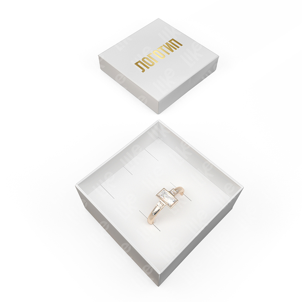 Футляр для колец и серёг 65×65×42 мм