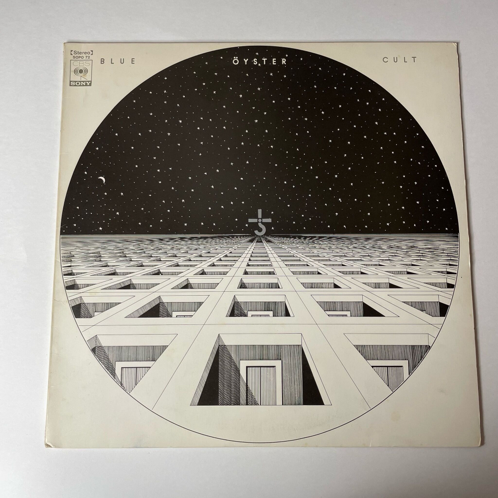 Винтажная виниловая пластинка LP Blue Oyster Cult (Japan 1975) (No Obi) Transmaniacon MC
