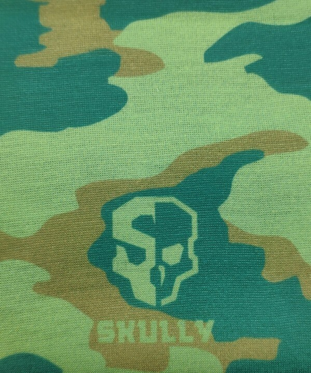 Бандана-труба камуфляжная с черепом Skully BCP-98