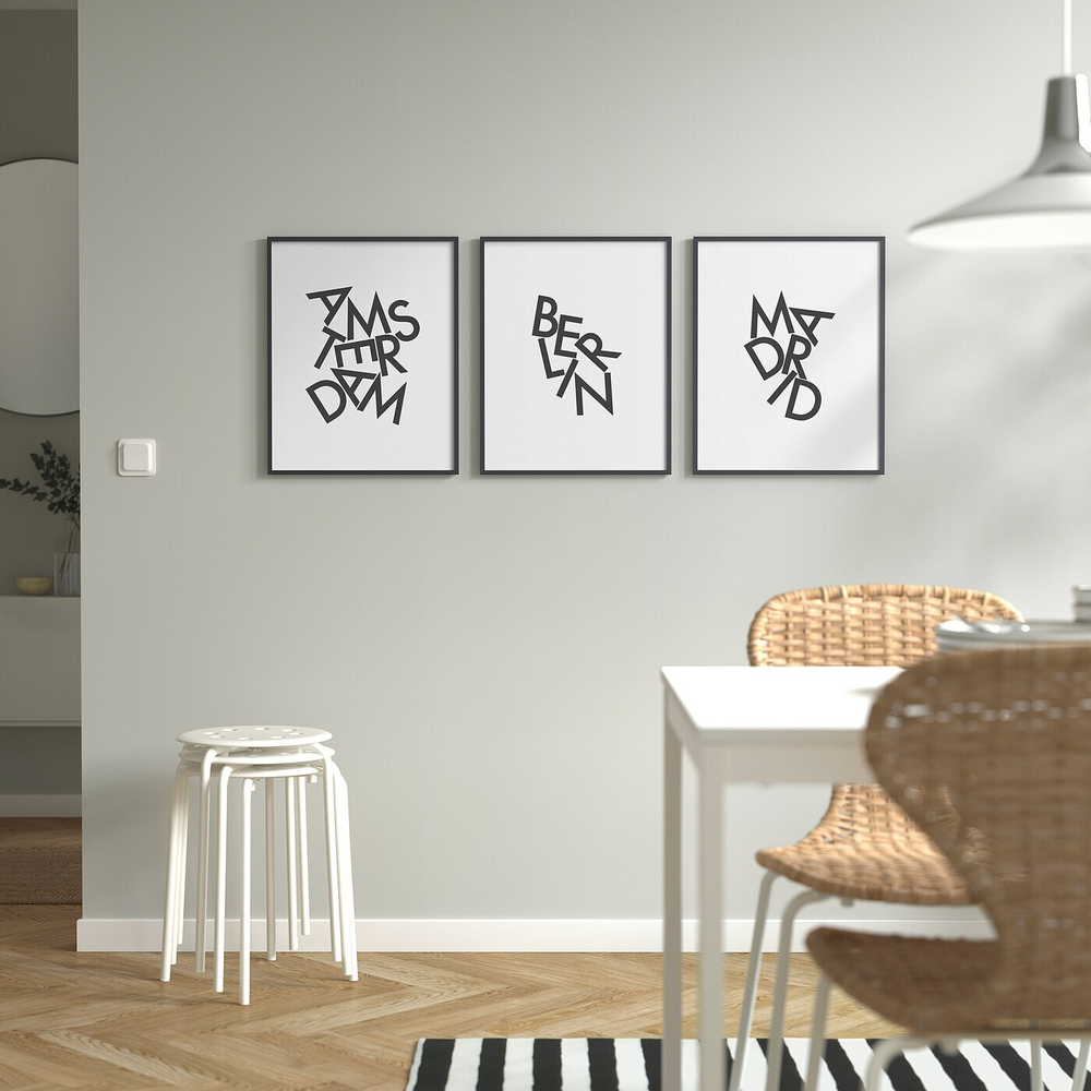 IKEA BILD  (ИКЕА БИЛД)  -  Плакат, спред, Берлин, 40x50 см.
