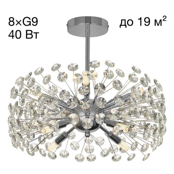 Потолочная люстра Citilux Eletto Betsy EL322CA08.1