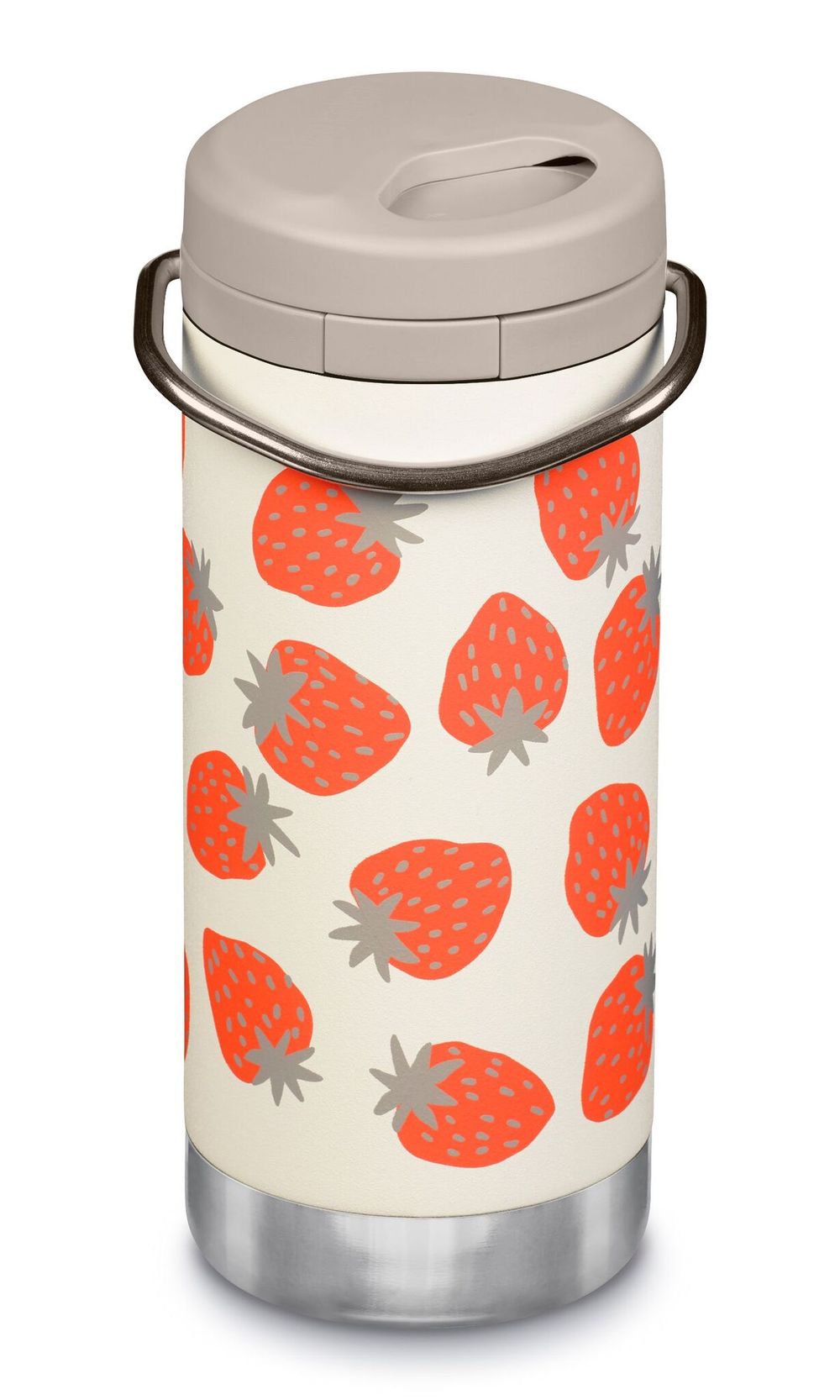 Термокружка Klean Kanteen TKWide Twist Cap 12oz (355 мл) Strawberries