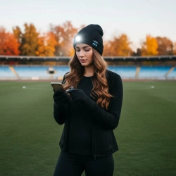 Шапка 20х22см (цвет: черный) RockFORCE RF-222[Black]