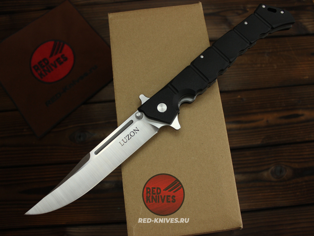 Нож Cold Steel Luzon XL - черная рук., клинок сатин Luzon1