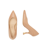 Кожаные туфли на шпильках Guess - бежевый(FLPBYN PAT08)