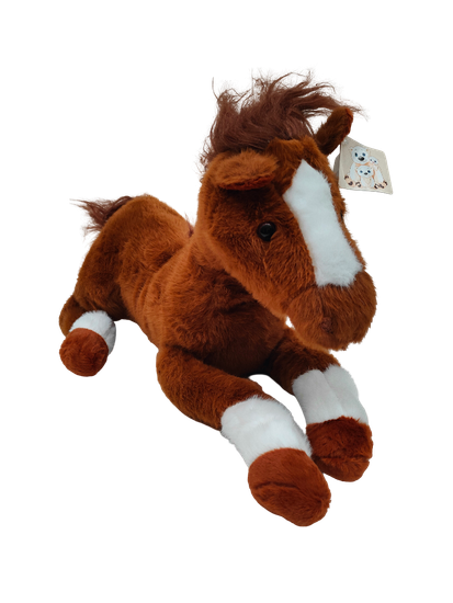 Мягкая игрушка Лошадка в ассорт. 45см