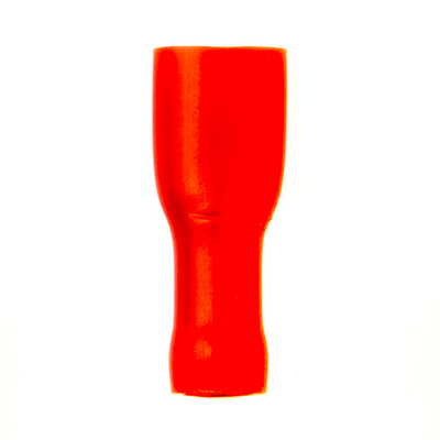 Наконечник плоский полностью изолир. (розетка) 0,25-1,5 кв.мм 6,3х0,8 мм (РППИ-М)