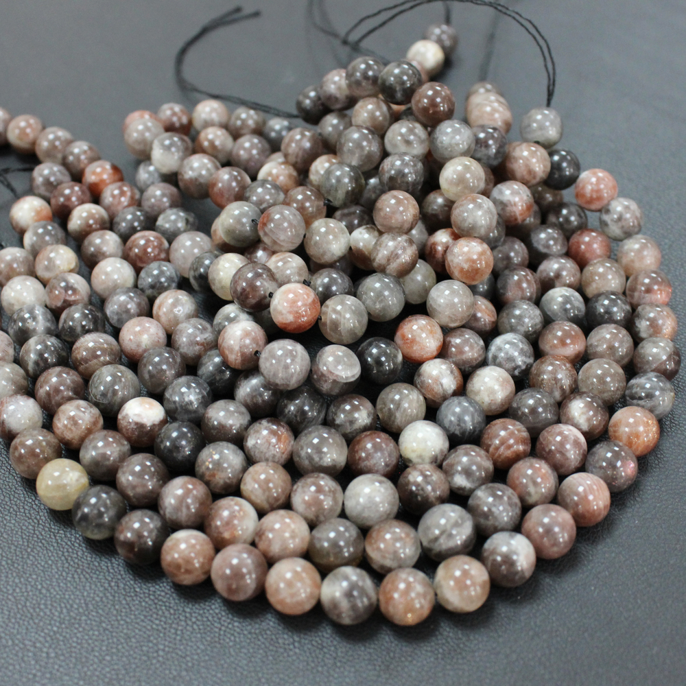 Солнечный Темный бусины 9,5мм 8мм