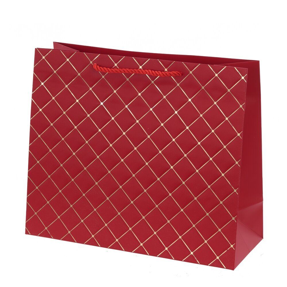 GAEM Пакет подарочный (бумага 210г/м2, блок 12шт), L31 W12 H26 см, 6в.