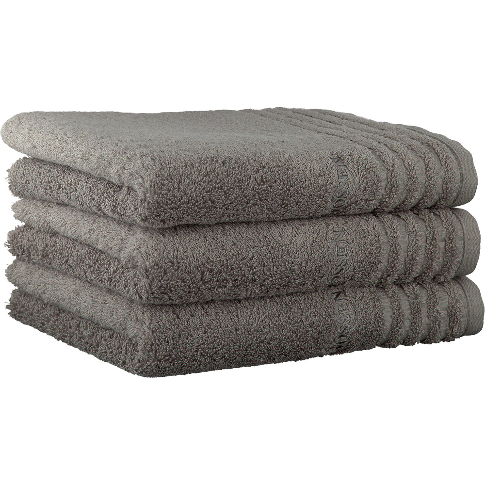 Элитное полотенце махровое Vienna Style Super серое от Vossen Австрия
