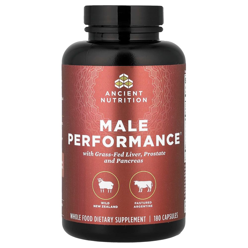Ancient Nutrition, Male Performance, 180 капсул