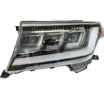 Передние фары Ленд Крузер 200 V6 type [Комплект Л+П; Биксеноновая линза; электрокорректор; яркие ходовые огни]