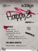 Альбом N.SSIGN - HAPPY & 2nd Mini Album DIGIPACK RANDOM Version