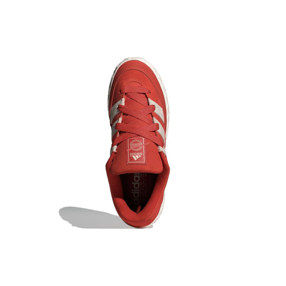 Кроссовки adidas originals Adimatic для скейтборда Низкие кроссовки Красно-белые Унисекс