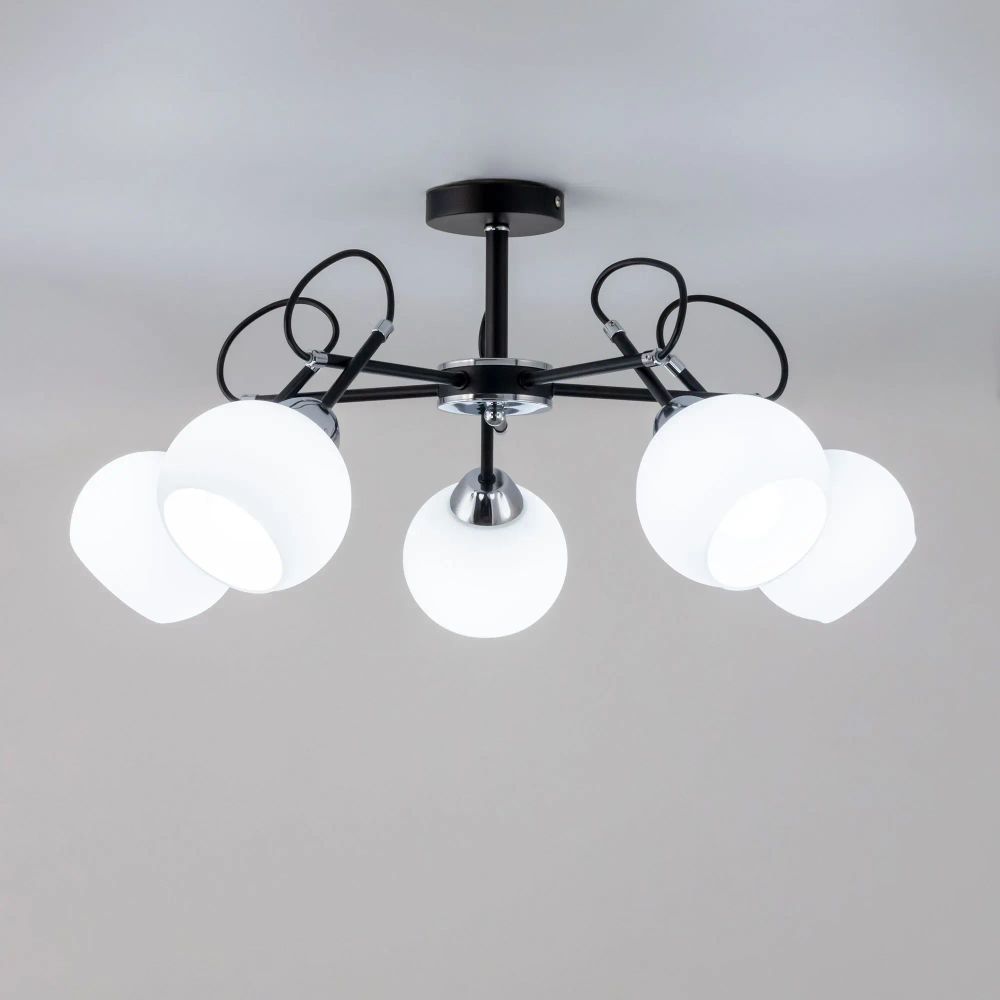 Citilux Стивен CL141251 Люстра потолочная Чёрная