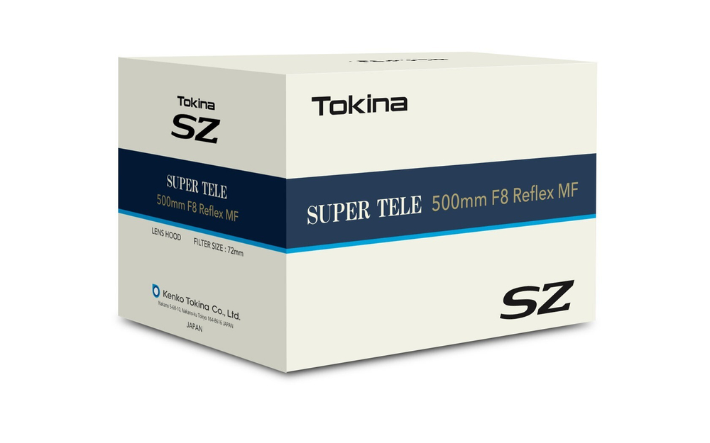 Объектив Tokina SZ SUPER TELE 500mm F8 Reflex MF для Canon EF