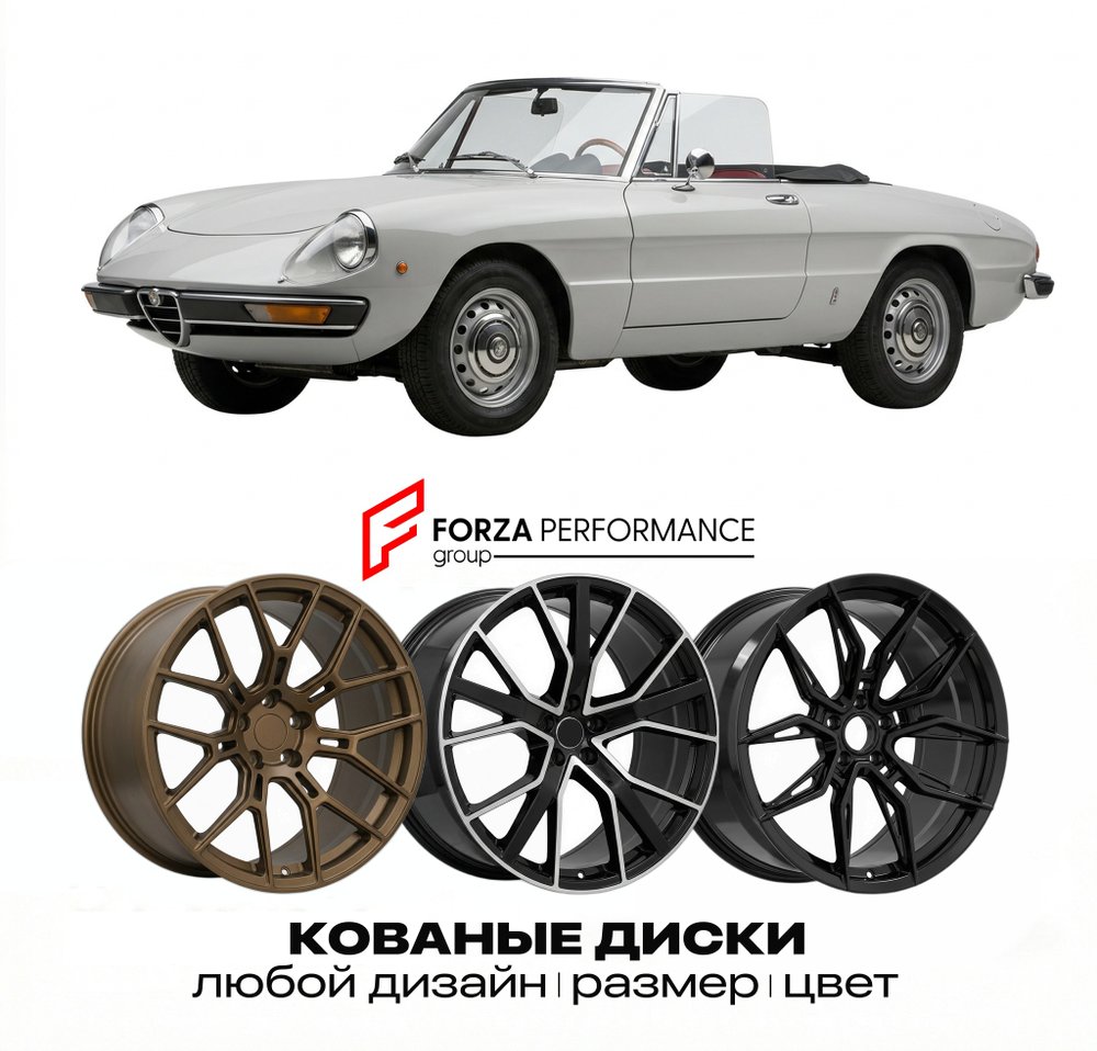 КОВАНЫЕ ДИСКИ для Alfa Romeo Spider I 1994-2006 Альфа Ромео