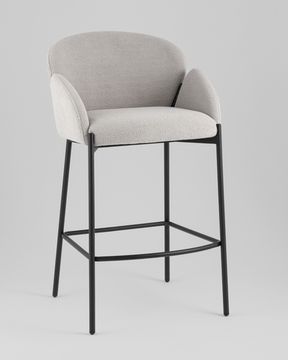 Стул барный Кирби светло-серый